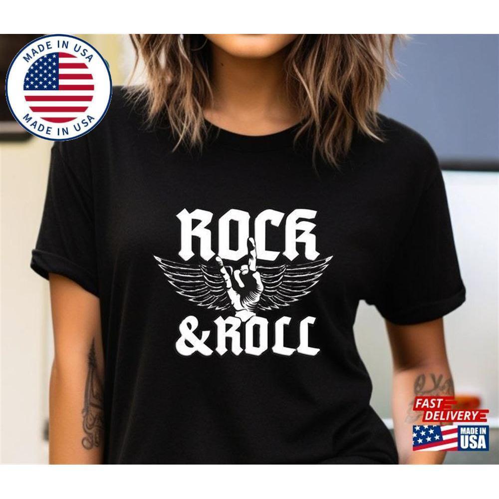 Rock And Roll Shirt Music Festival Tee Old School Rock